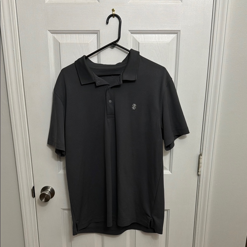 Men's Dark Gray Izod Polo Shirt